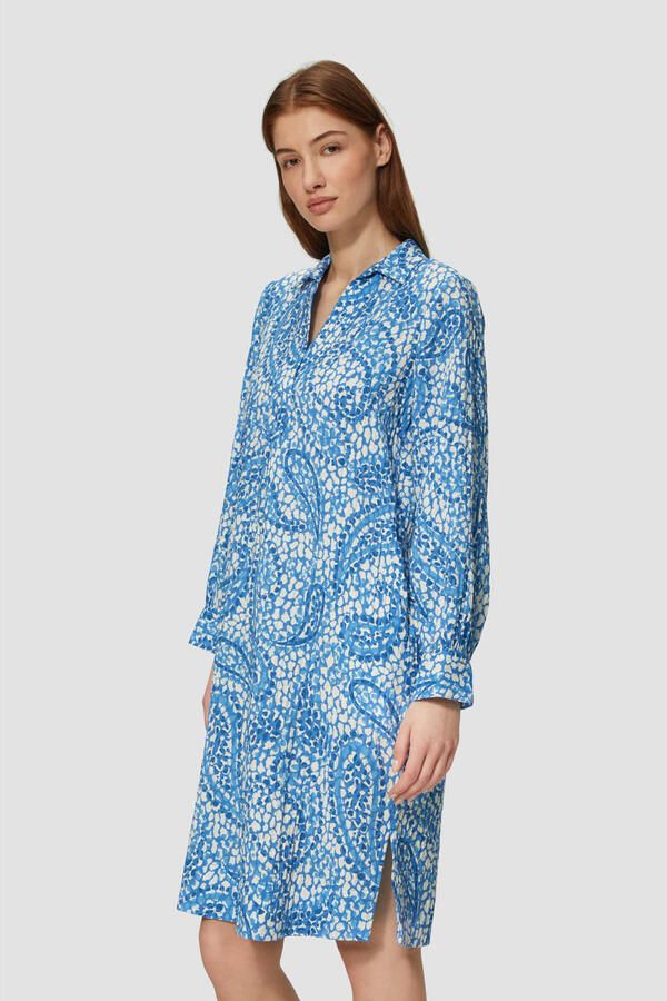 S.Oliver RED LABEL Oversized overhemdjurk met steekzakken - Foto 2