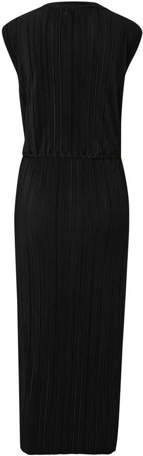 S.Oliver RED LABEL Relaxed fit plisséjurk met tunnelkoord - Foto 3