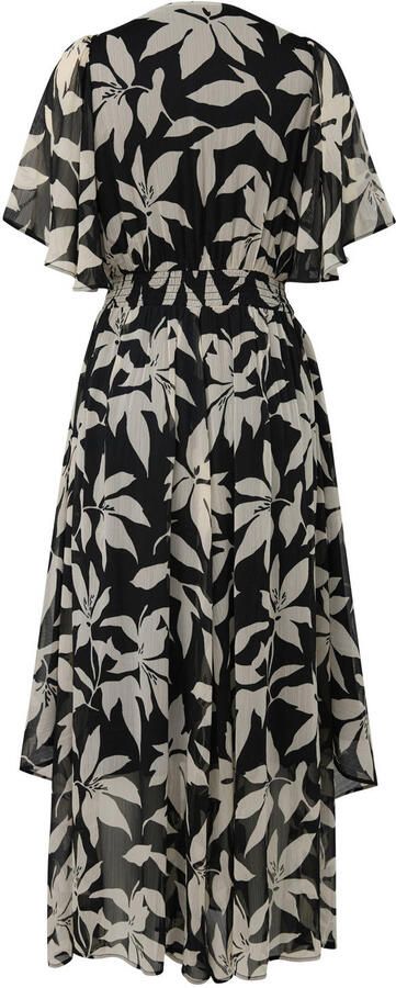 S.Oliver RED LABEL Getailleerde chiffonjurk met all-over motief - Foto 3