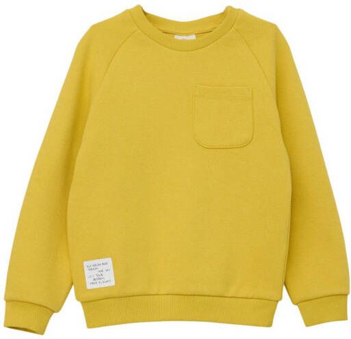 S.Oliver sweater geel 128 134 | Sweater van