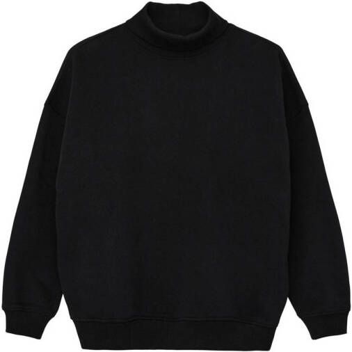 S.Oliver sweater zwart Effen 152 | Sweater van