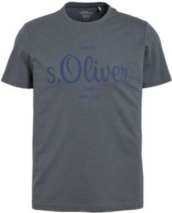 S.Oliver RED LABEL T-shirt van biologisch katoen