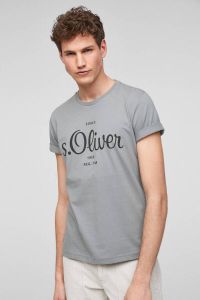S.Oliver RED LABEL T-shirt van biologisch katoen