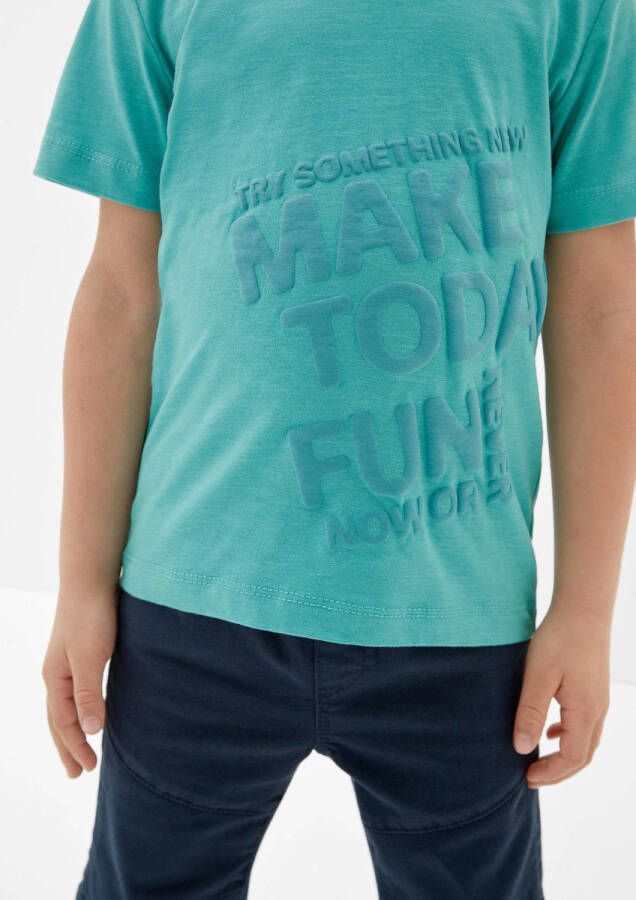 S.Oliver RED LABEL T-shirt met statementprint