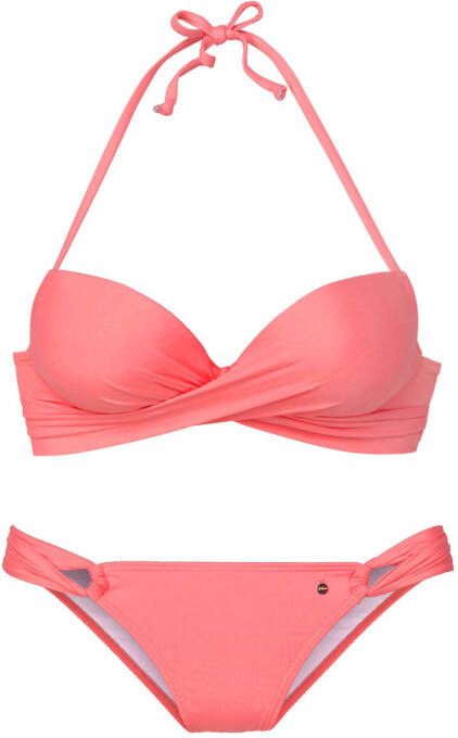 S.Oliver RED LABEL Beachwear Push-upbikini met extra strikbandjes