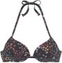 S.Oliver RED LABEL Beachwear Push-upbikinitop Milly in bloemdessin - Thumbnail 1