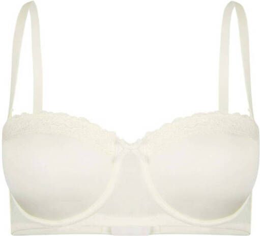 S.Oliver voorgevormde strapless beugelbh ecru
