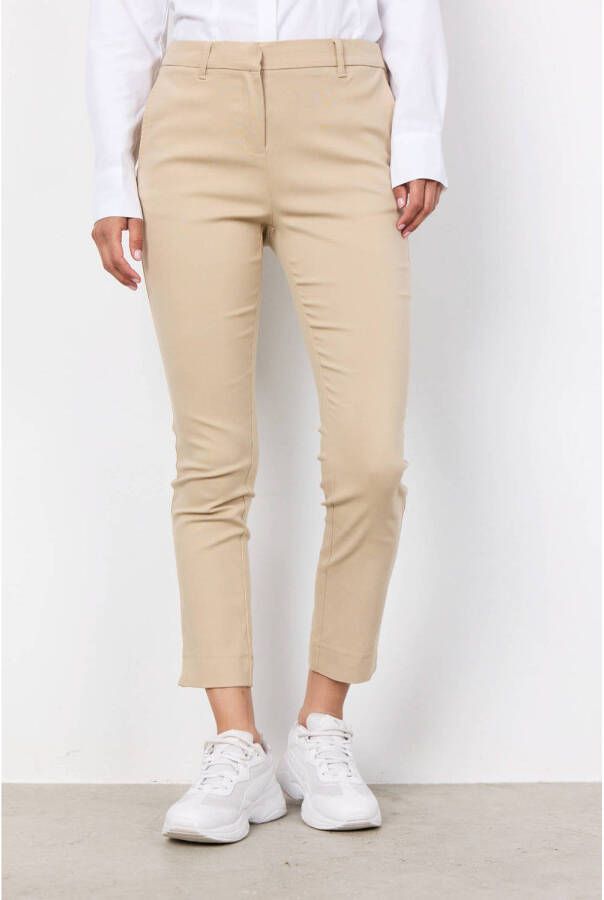 Soyaconcept cropped slim fit chino SC-LILLY zand