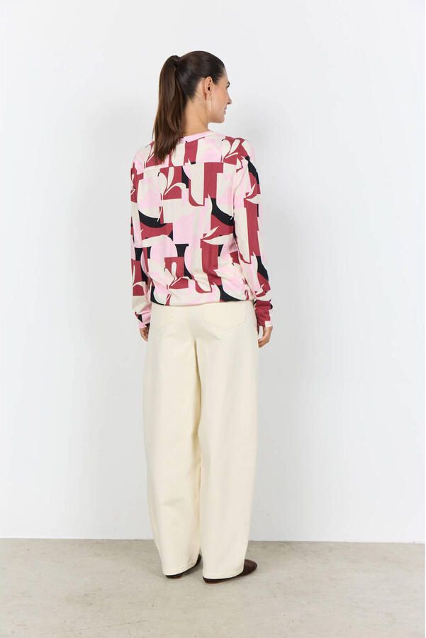 Soyaconcept blousetop roze - Foto 3