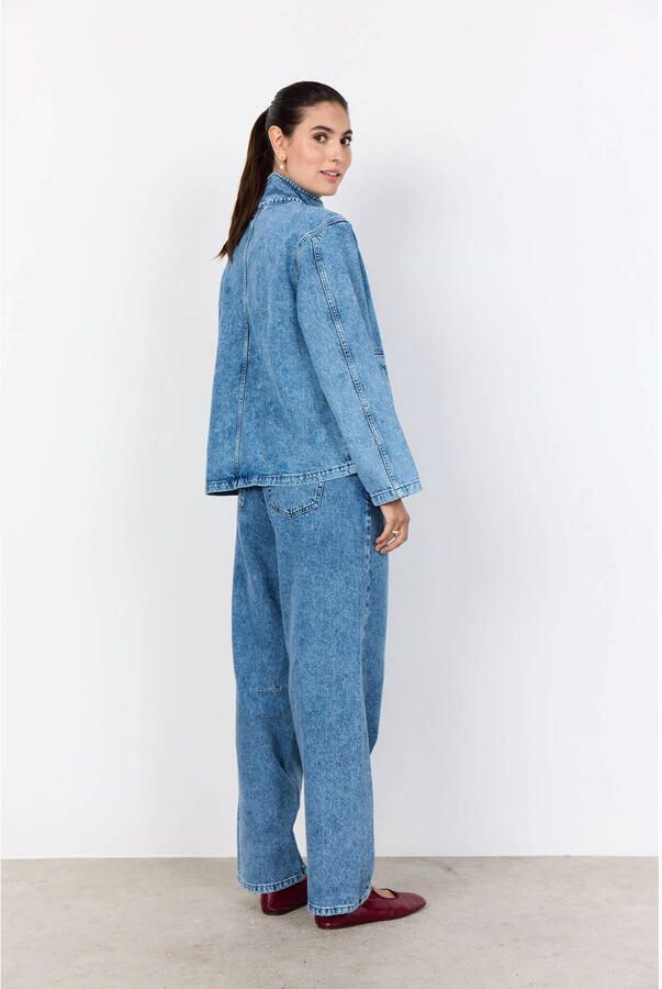 Soyaconcept denim spijkerjas medium blue denim - Foto 2