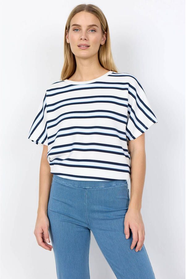 Soyaconcept T-shirt met ronde hals model 'BARNI'