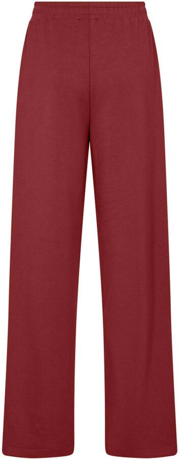 Soyaconcept high waist wide leg joggingbroek roodbruin - Foto 3