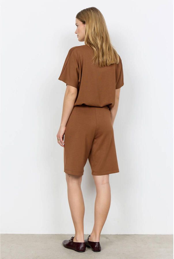 Soyaconcept high waist casual short donkerbruin - Foto 2