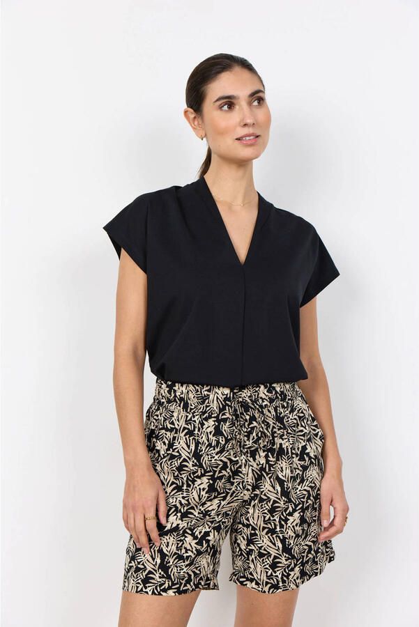 Soyaconcept high waist casual short zwart