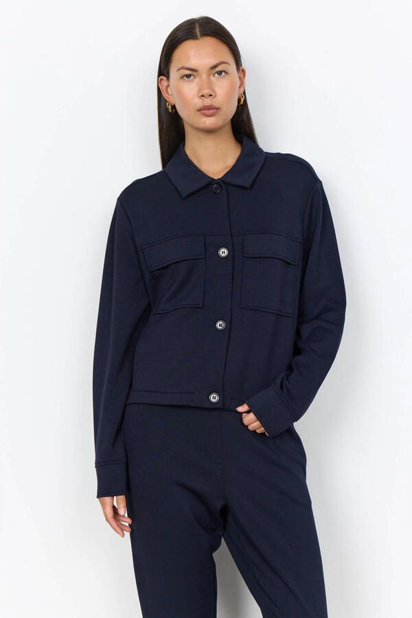 Soyaconcept jas donkerblauw