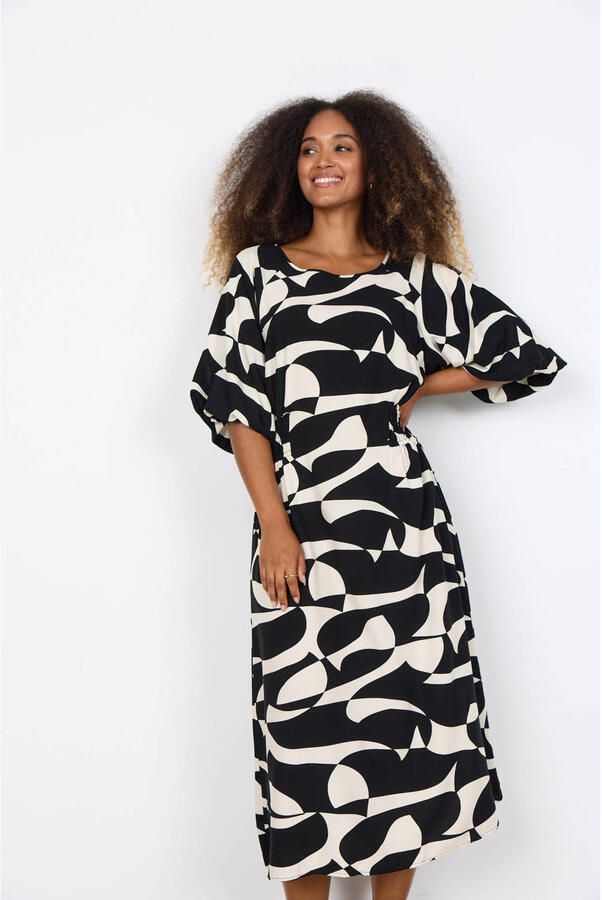 Soyaconcept midi-jurk van viscose model 'CHANISE'