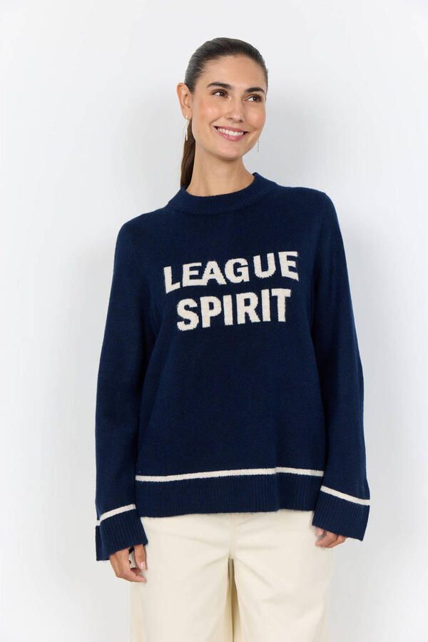 Soyaconcept pullover donkerblauw