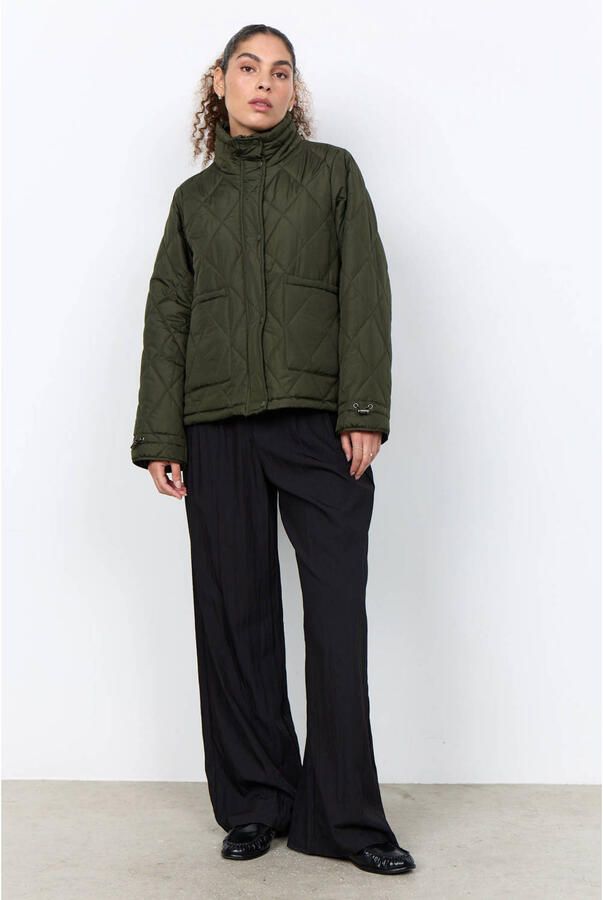 Soyaconcept quilted jas groen - Foto 2