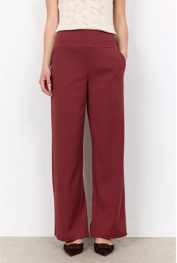Soyaconcept regular fit pantalon rood