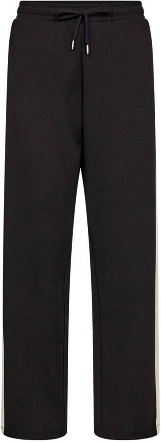 Soyaconcept straight high waist casual broek zwart