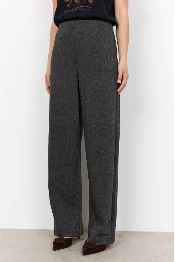 Soyaconcept straight leg broek grijs