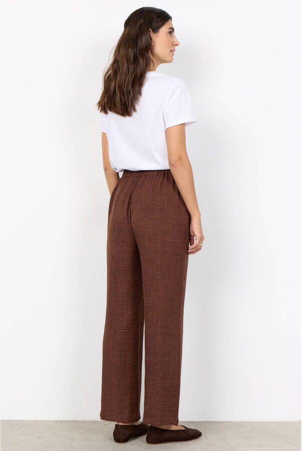 Soyaconcept straight regular waist broek bruin - Foto 2