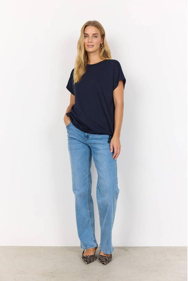 Soyaconcept T-shirt met ronde hals - Foto 2
