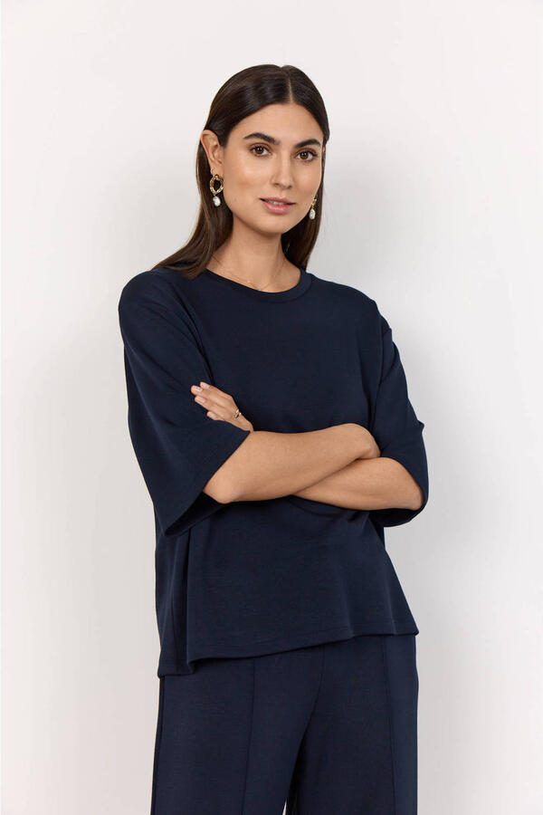 Soyaconcept T-shirt marineblauw - Foto 2