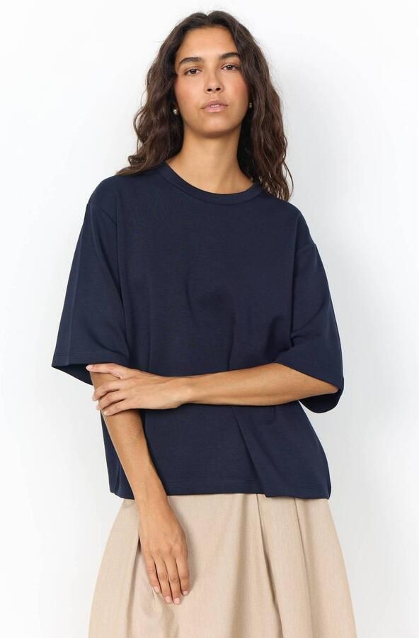 Soyaconcept T-shirt marineblauw - Foto 3