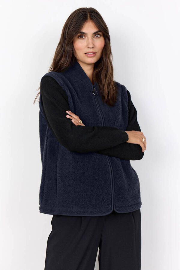 Soyaconcept teddy gilet