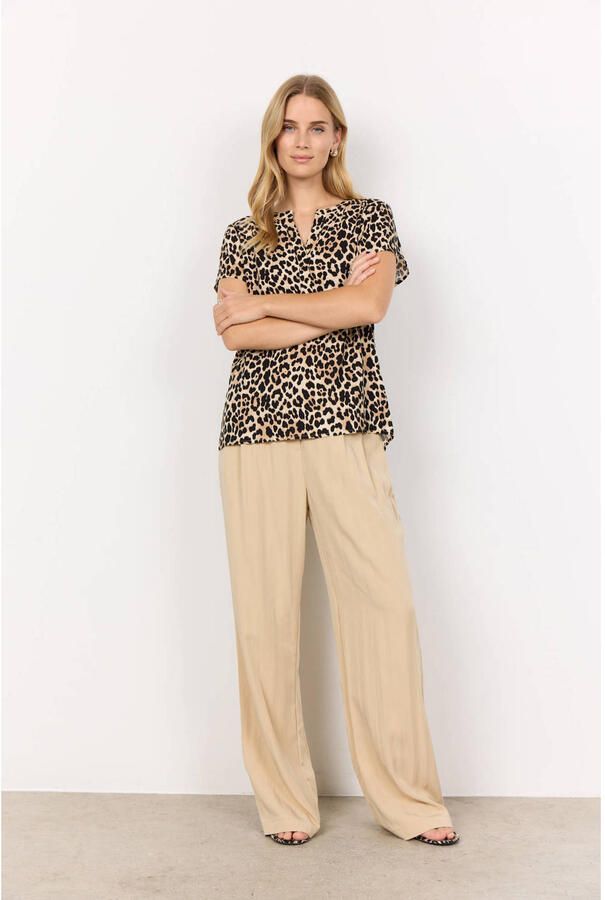 Soyaconcept Regular fit blouseshirt met tuniekkraag model 'PIETTA' - Foto 2