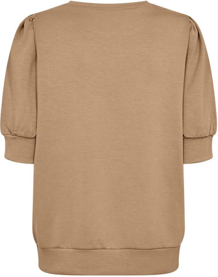 Soyaconcept Comfortabele Camel Shirt met Ronde Hals Brown Dames - Foto 2