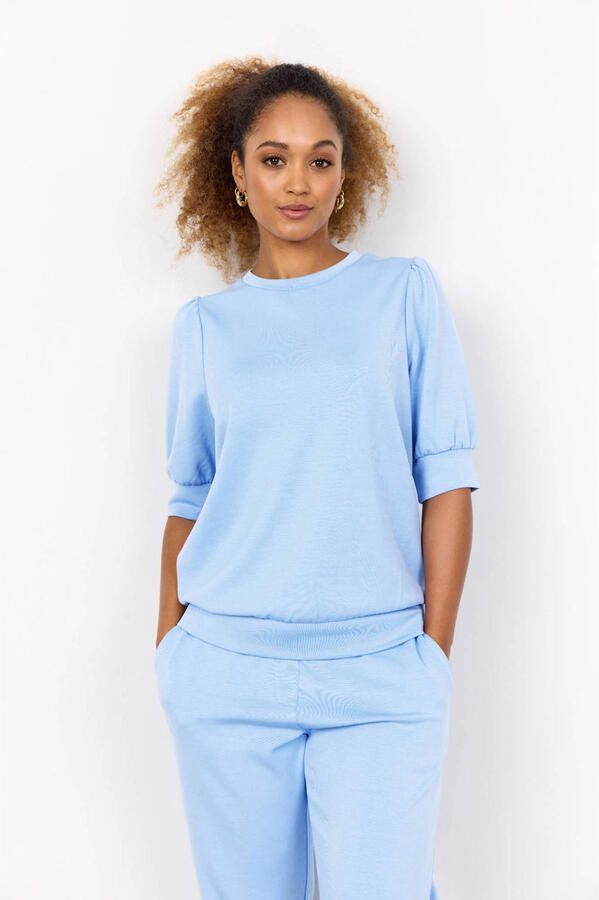 Soyaconcept Sweatshirt met 1 2-mouwen model 'BANU'