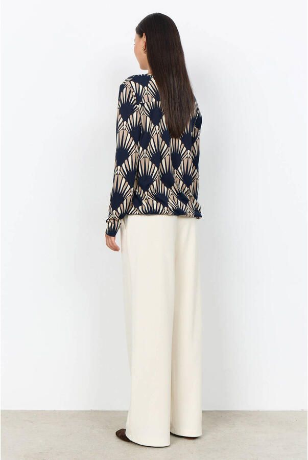 Soyaconcept top met print donkerblauw - Foto 2