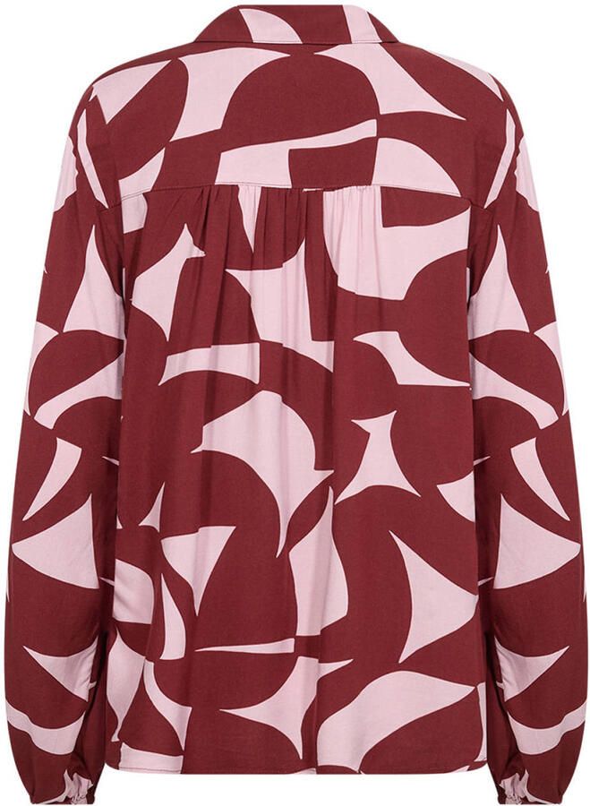 Soyaconcept top met print rood roze - Foto 2