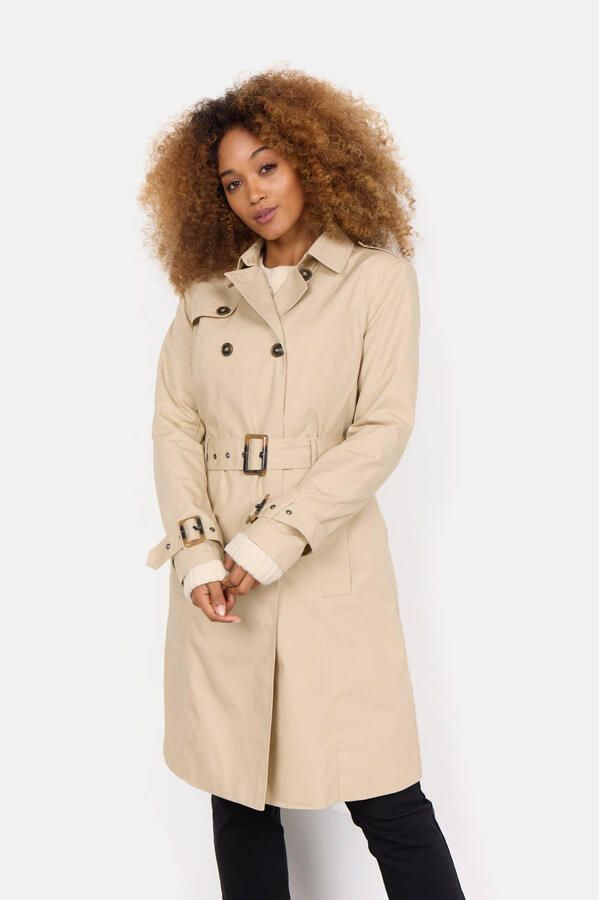 Soyaconcept Trenchcoat met tailleriem model 'Lora' - Foto 3