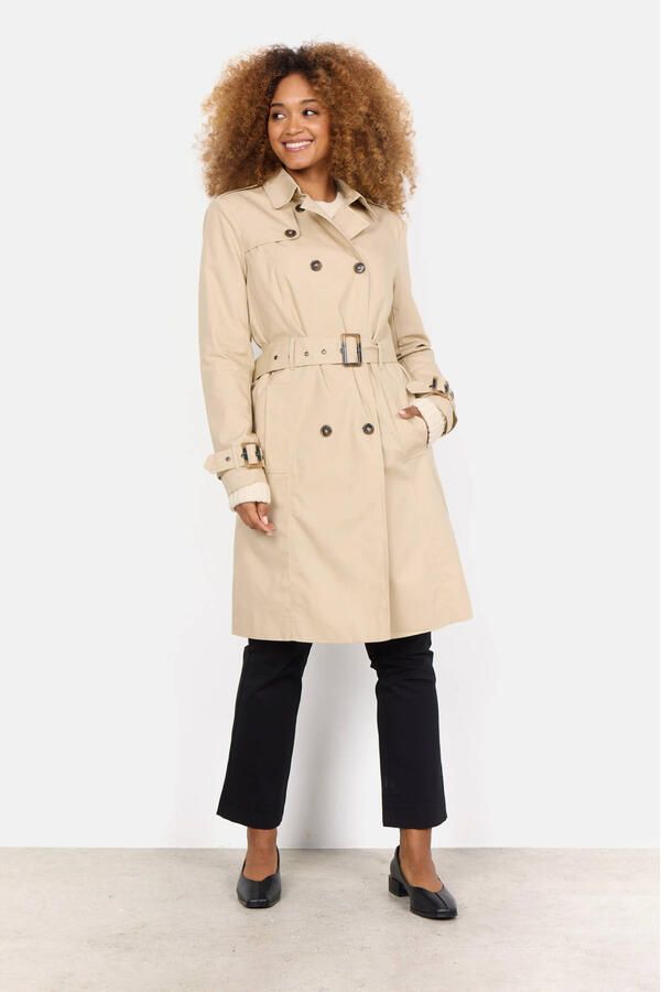 Soyaconcept Trenchcoat met tailleriem model 'Lora'