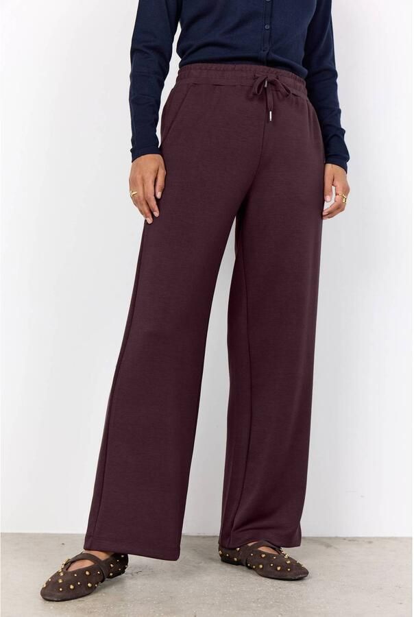 Soyaconcept Wide leg sweatbroek van modalmix 'Banu'