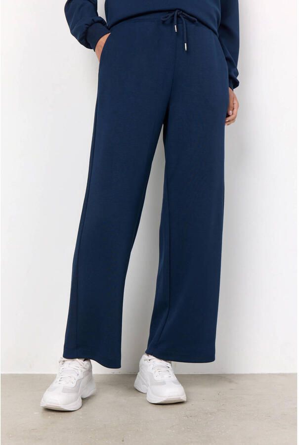 Soyaconcept Comfortabele Blauwe Modal-Polyester Broek Blue Dames - Foto 2