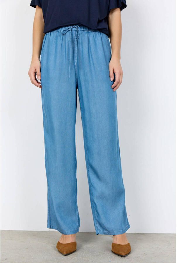 Soyaconcept Straight leg broek in denimlook model 'LIV' - Foto 2