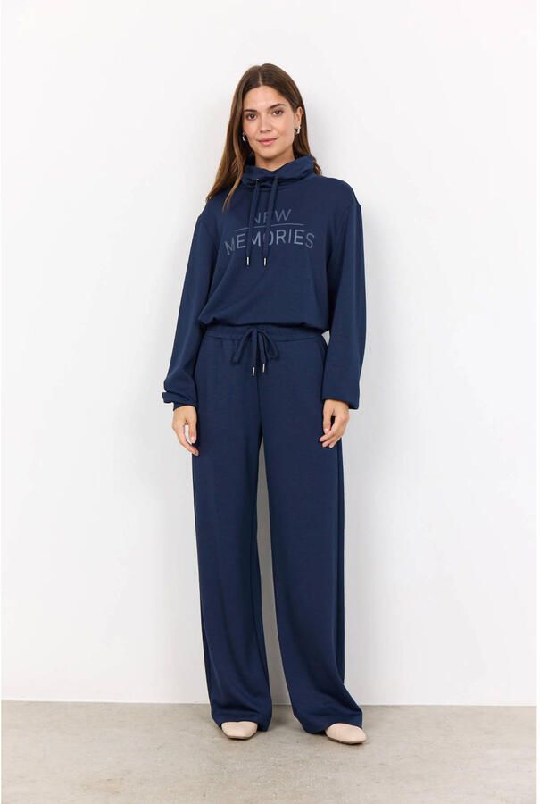 Soyaconcept Sweatpants met elastische band en tunnelkoord model 'Banu'