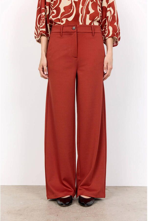 Soyaconcept wide leg regular waist pantalon