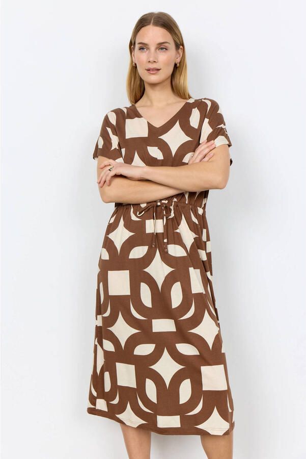 Soyaconcept zomerjurk bruin