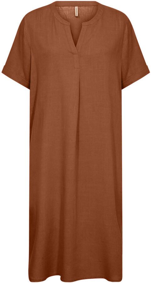 Soyaconcept zomerjurk bruin