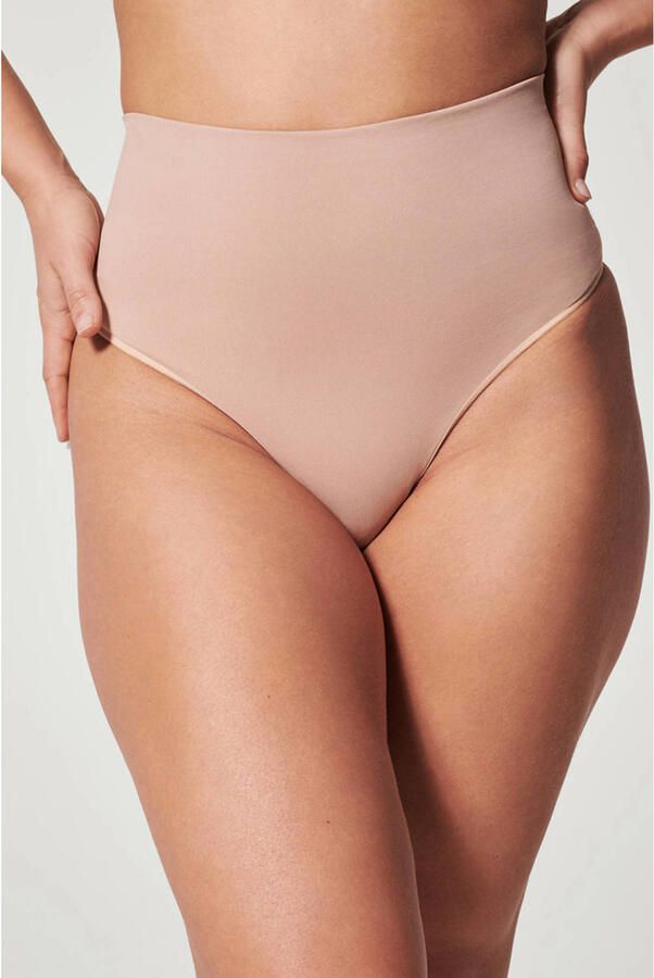 SPANX Ecocare Seamless Shaping seamless medium corrigerende string lichtbeige - Foto 2