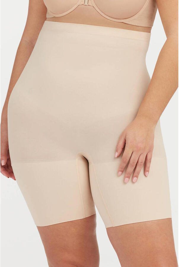 SPANX Everyday Seamless Shaping seamless high waist medium corrigerende short lichtbeige - Foto 3