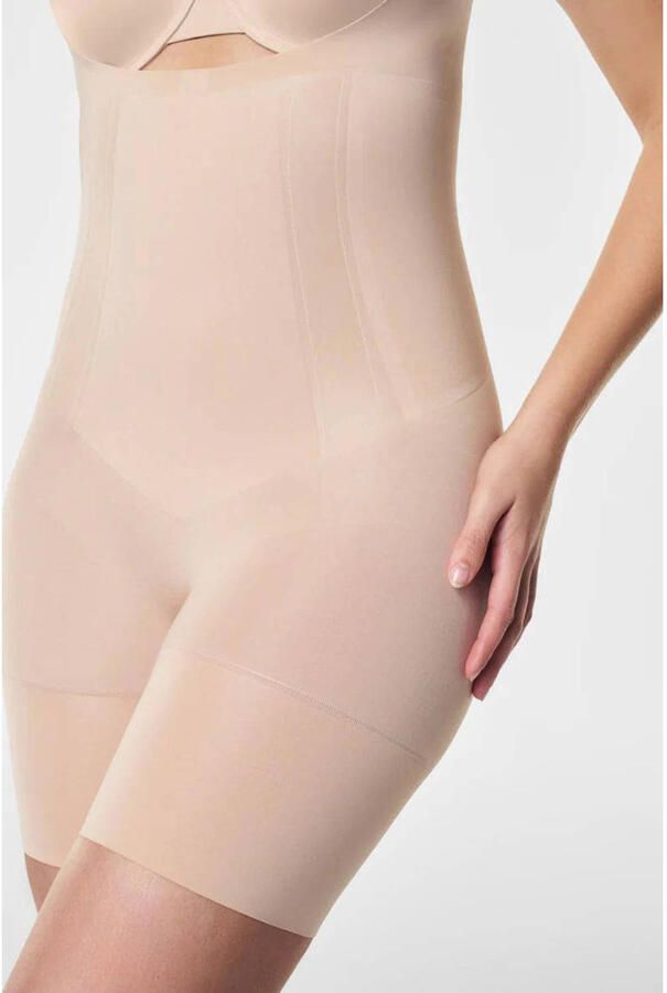 SPANX sculpt™ OnCore sterk corrigerende Open-Bust Mid-Thigh bodysuit beige - Foto 2