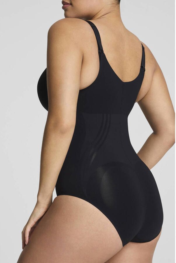 SPANX sculpt™ GoFigure seamless sterk corrigerende body Open Bust Bodysuit zwart - Foto 2