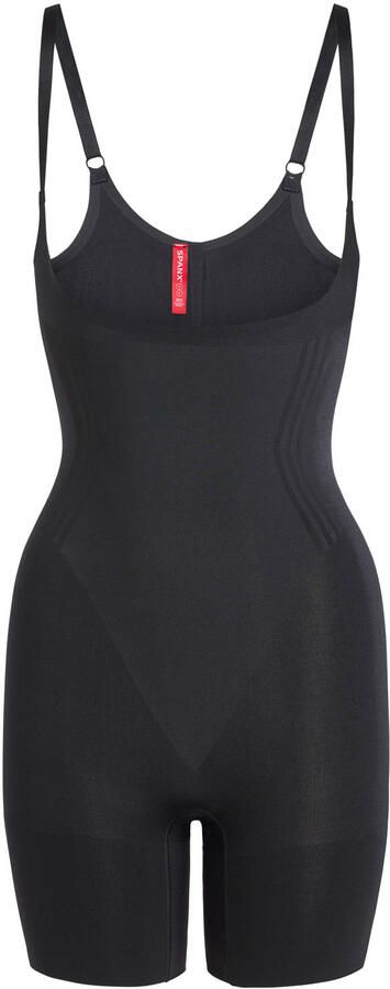 SPANX sculpt™ GoFigure seamless sterk corrigerende bodysuit Open Bust Mid Thigh zwart - Foto 3