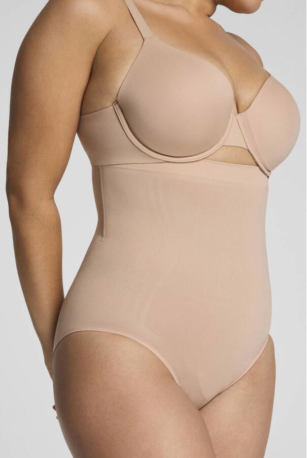 SPANX sculpt™ GoFigure seamless sterk corrigerende slip High Waist lichtbeige - Foto 2